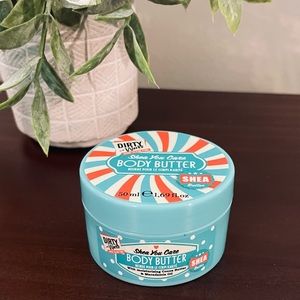 dirty works shea body butter 1.69 oz